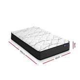 Giselle Bedding 16cm Mattress Medium Firm Single Chez Guru